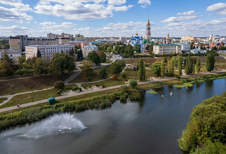 набережная реки цны