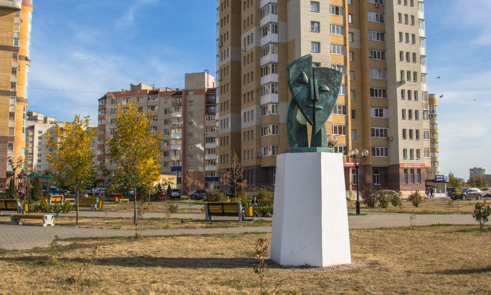 Французский сквер в Тамбове